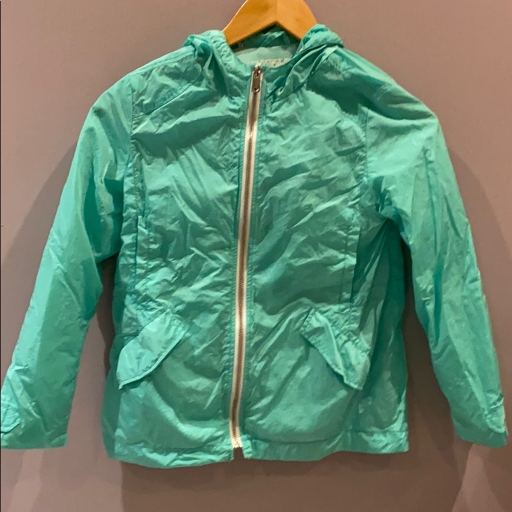 Windbreaker by Zara.  Colour Mint.  Size 9-10
